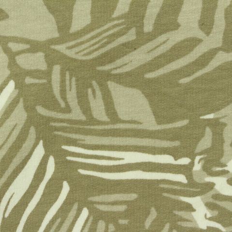 Green Camo French Terry, Cotton