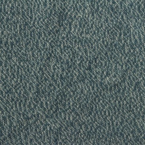 Heather Brushed Polyester Viscose Stretch Chunky Knit Fabric