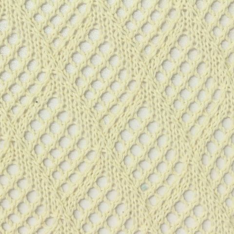 Jacquard Polyester Cotton Pointelle Knit Fabric
