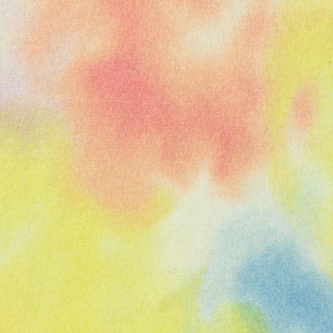 Printed Cotton Polyester French Terry Fabric