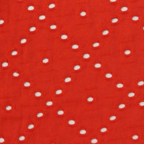 Fine Dotted Polyester Stretch Knit Fabric