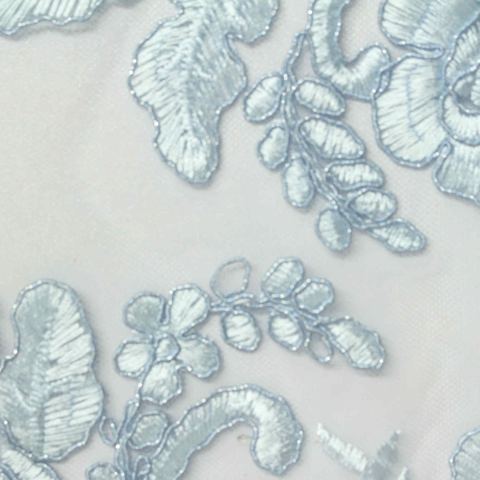 Bold Floral 100% Polyester Mesh Fabric