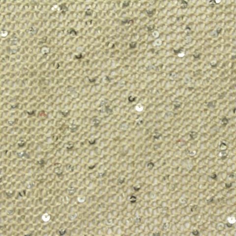 Silver Sequins Chunky Knit, Polyester