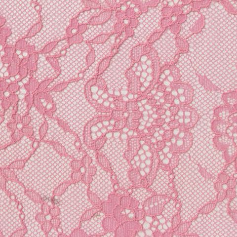 Pink Floral Lace, Nylon