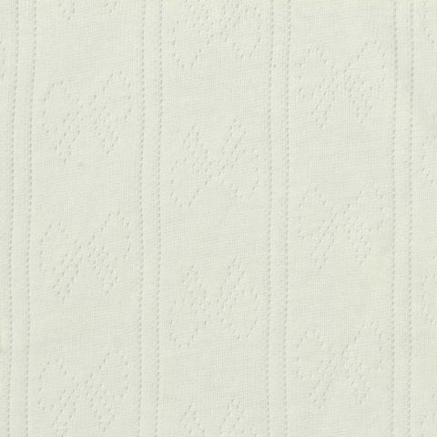 Off-White Tone-on-Tone Rib Knit, Cotton