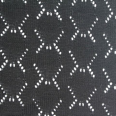 Jacquard Polyester Viscose Knit Fabric