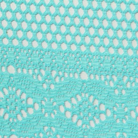 Jacquard Polyester Stretch Knit Fabric