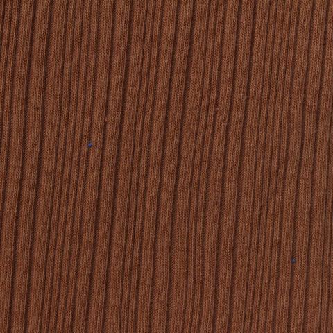 Cotton Viscose Blend Stretch Rib Knit Fabric
