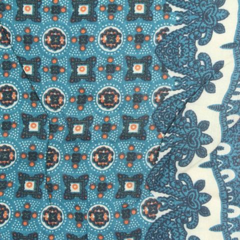 Printed 100% Viscose Poplin Fabric
