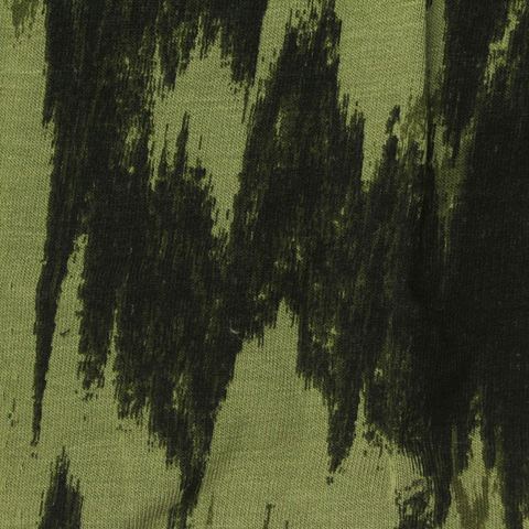 Printed Modal Polyester Stretch French Terry Fabric