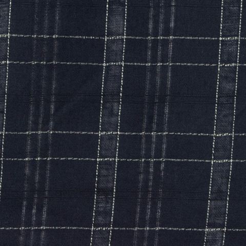 Plaid Cotton Woven Fabric