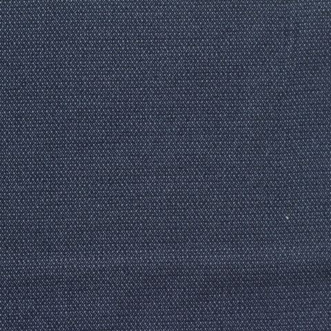 Dark Blue Heathered-Marl Bengaline, Viscose-Nylon