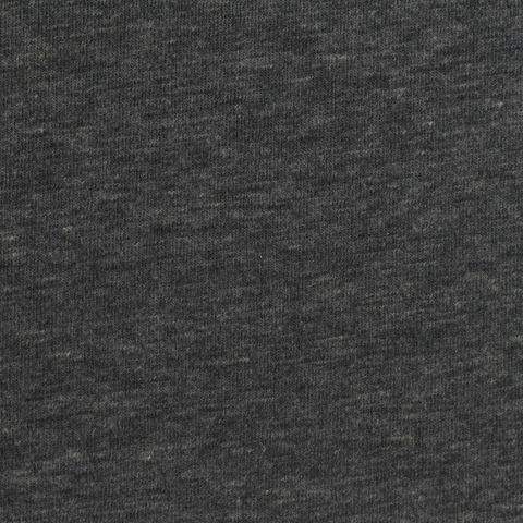 Heather Polyester Cotton Stretch Piqué Knit Fabric