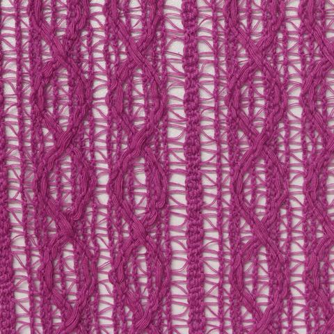 Jacquard Cotton Polyester Warp Knit Fabric