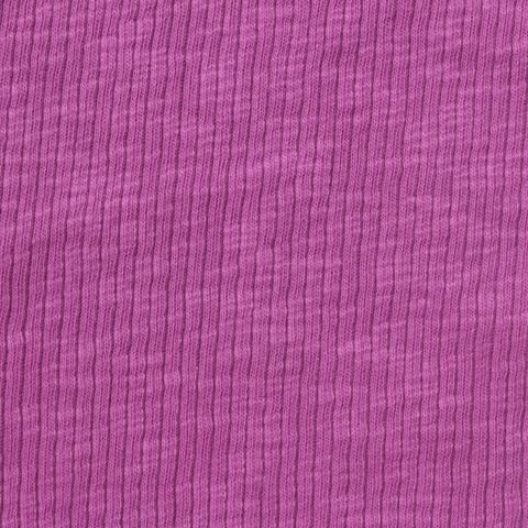 Slub 100% Cotton Rib Knit Fabric