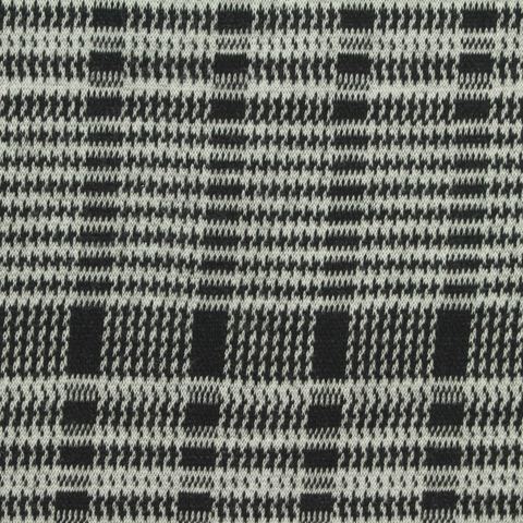 Plaid Polyester Stretch Knit Fabric