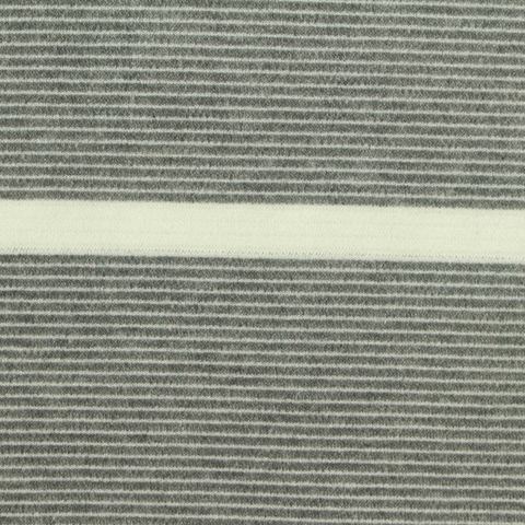 Striped Cotton Polyester Stretch Knit Fabric