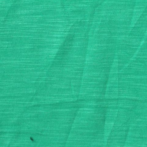 Green Heathered-Marl Jersey Knit, Cotton-Modal