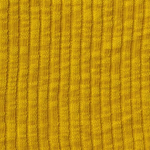 Slub Rib Knit Fabric