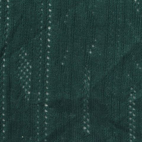 Jacquard Polyester Viscose Rib Knit Fabric