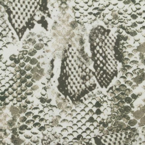 Animal Print Polyester Stretch ITY Knit Fabric