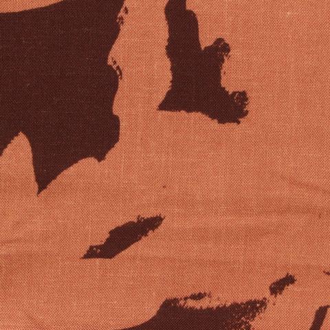 Animal Print Viscose Linen Woven Fabric