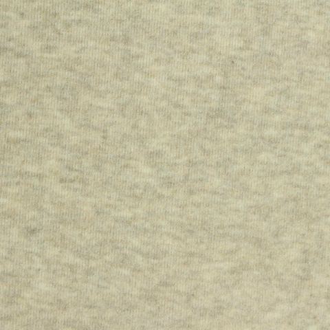 Brushed Polyester Cotton Stretch Rib Knit Fabric