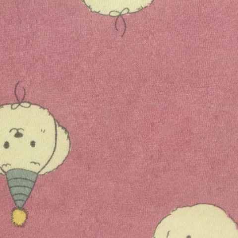 Animal Print Brushed Cotton Polyester French Terry Fabric