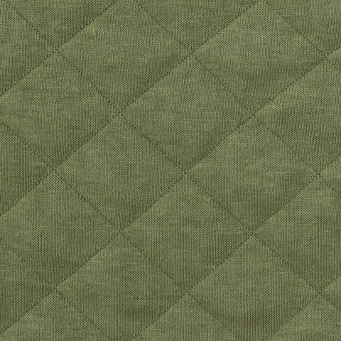 Olive Diamond Jacquard, Poly-Cotton