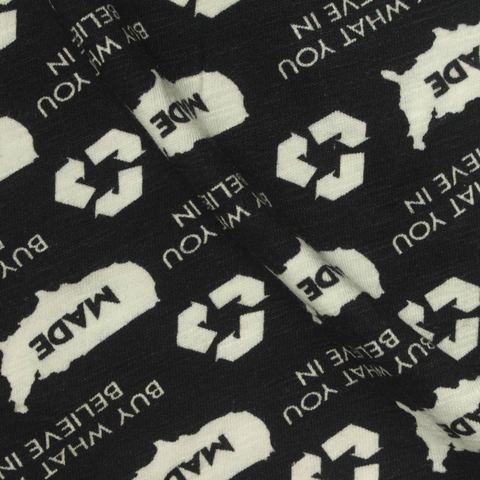 Printed Modal Cotton Stretch Jersey Knit Fabric