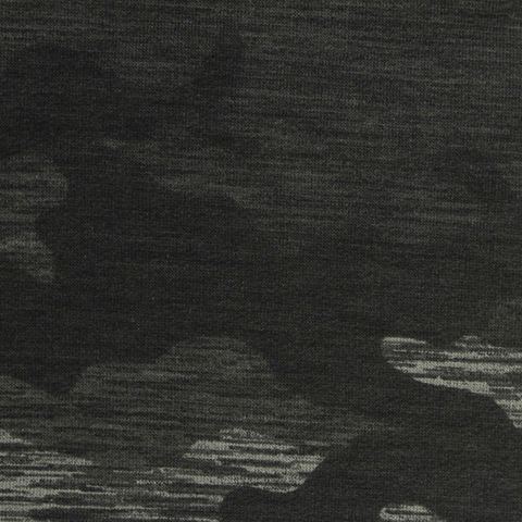 Dark Grey Camo French Terry, Poly-Modal