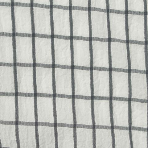 Plaid Polyester Stretch Chiffon Fabric