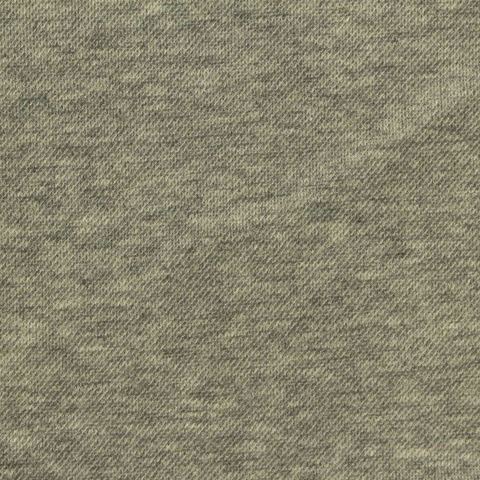 Fine Heather Cotton Polyester Stretch Piqué Knit Fabric