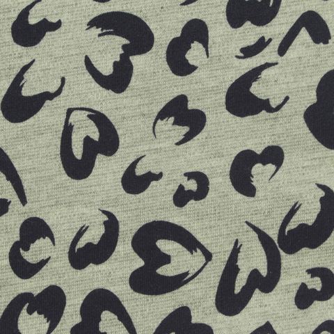 Animal Print Polyester Viscose Stretch Ponte Knit Fabric