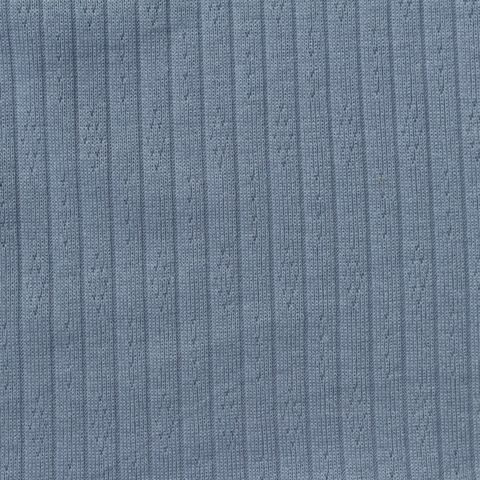 Jacquard Polyester Viscose Stretch Pointelle Knit Fabric