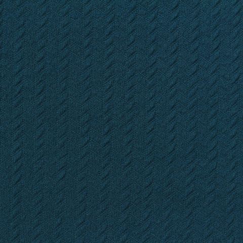 Teal Tone-on-Tone Jacquard, Polyester