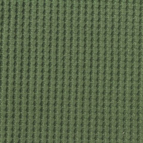 Brushed Polyester Stretch Waffle Knit Fabric