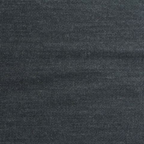 Heather Wool Cotton Rib Knit Fabric