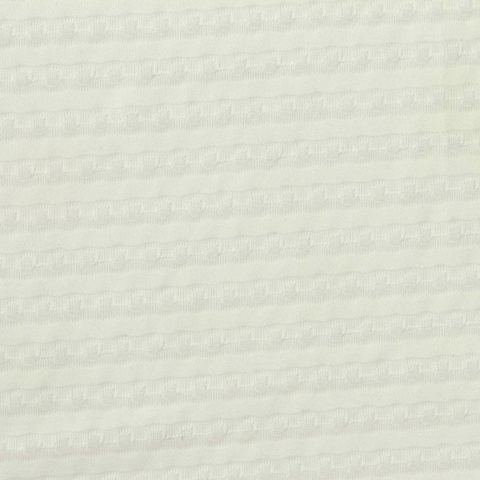 Cream Horizontal-Band Mesh, Polyester