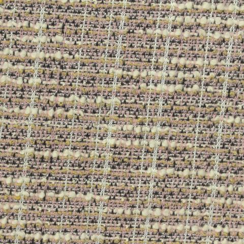 Jacquard Polyester Stretch Interlock Knit Fabric