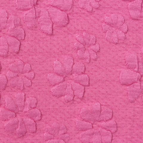Jacquard Polyester Viscose Stretch Knit Fabric