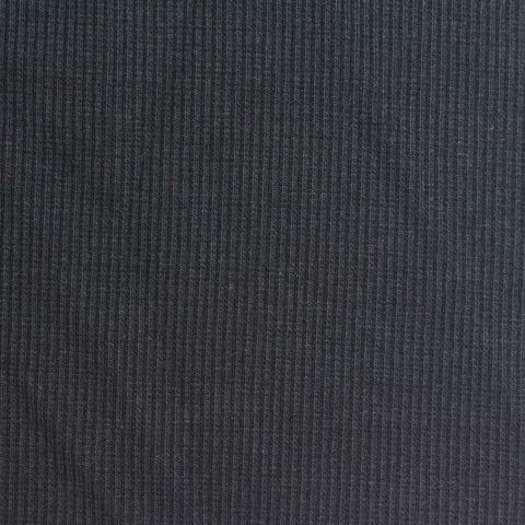 Cotton Polyester Stretch Rib Knit Fabric