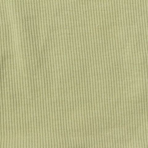 Cotton Polyester Stretch Rib Knit Fabric