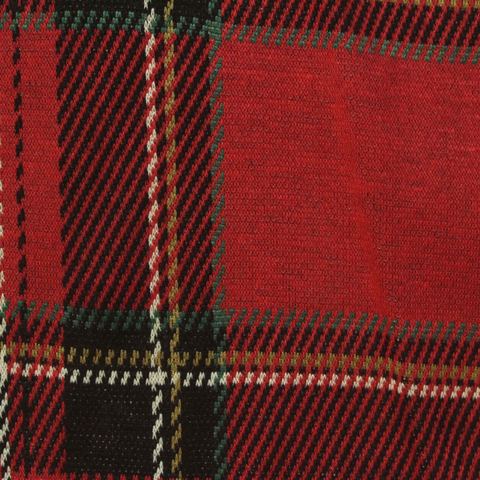 Bold Plaid Knit Fabric