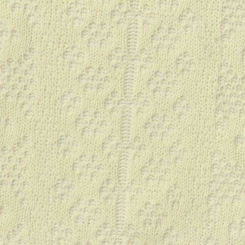 Polyester Stretch Pointelle Knit Fabric