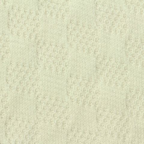Jacquard Viscose Nylon Blend Stretch Pointelle Knit Fabric