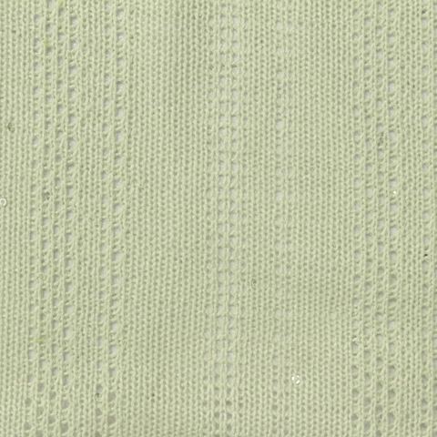 Jacquard Sequin Polyester Metallic Pointelle Knit Fabric