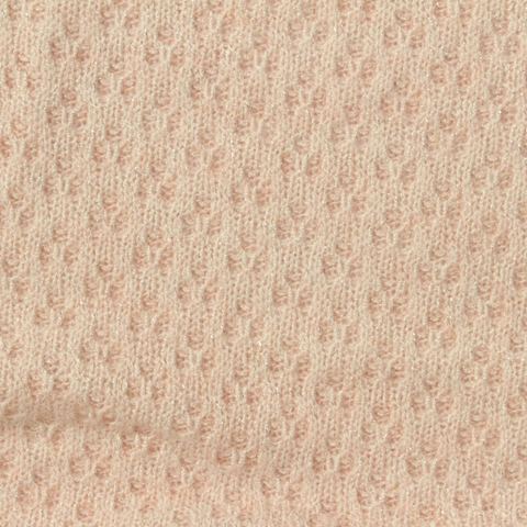 Jacquard Viscose Nylon Blend Stretch Pointelle Knit Fabric
