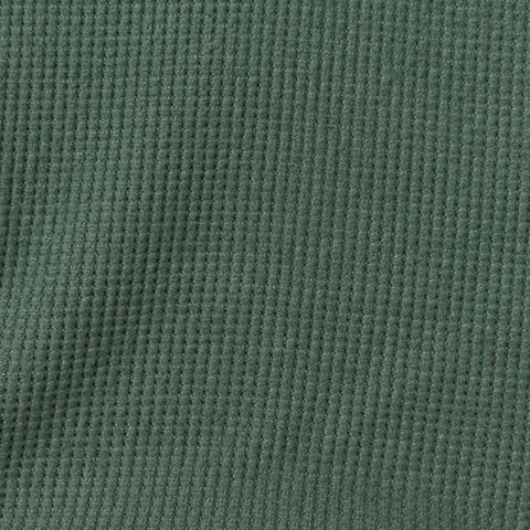 Brushed Polyester Stretch Waffle Knit Fabric