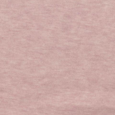 Pink Heather Rib Knit, Tencel Lyocell-Wool